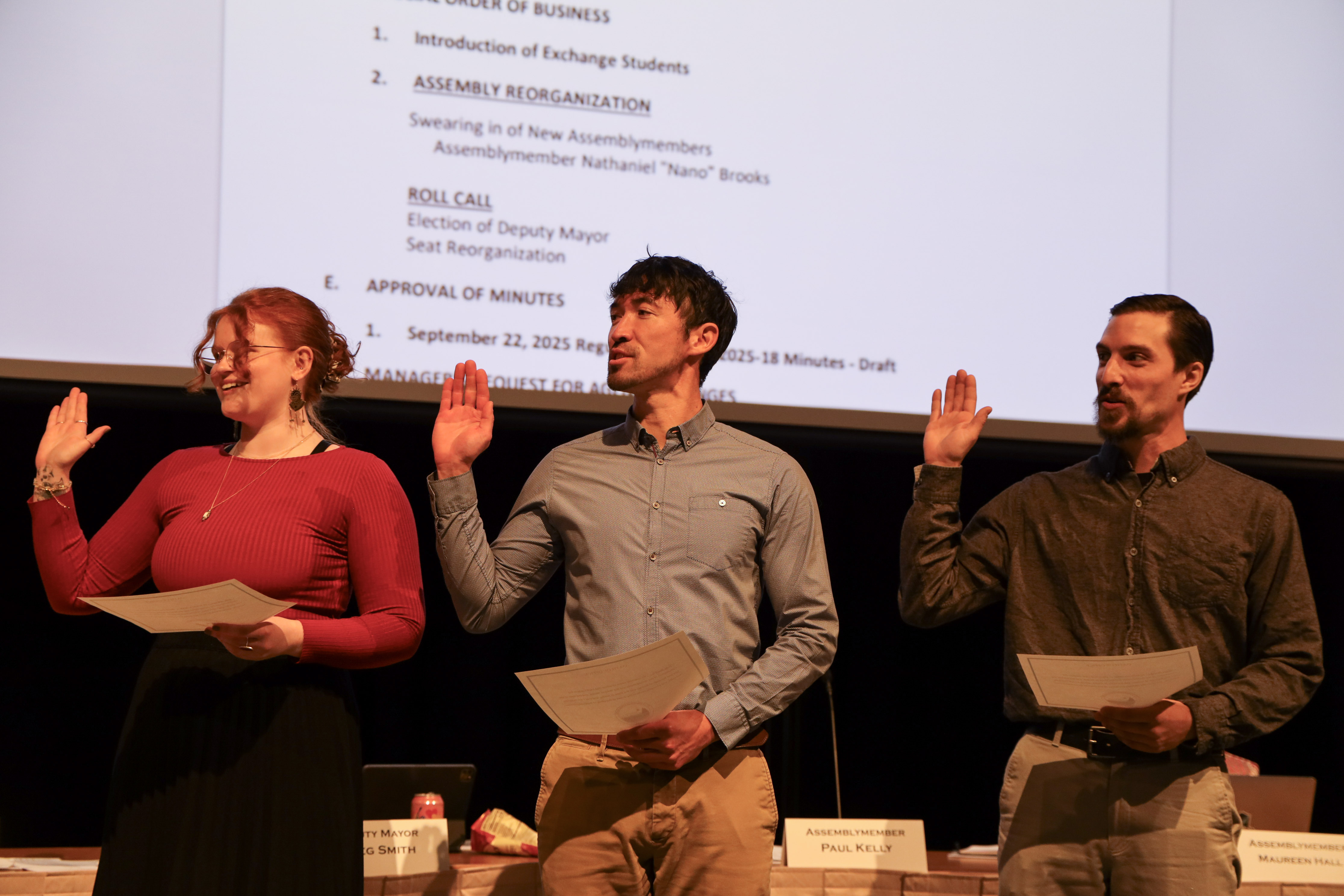 Juneau Assembly to swear in new members at meeting on Monday