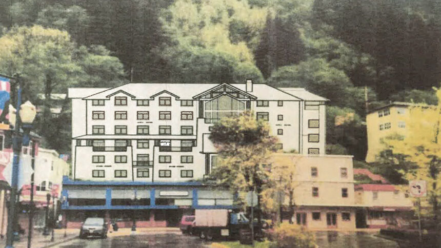 A developer’s plan to build dozens of new downtown apartments failed. He blames the city. – KTOO