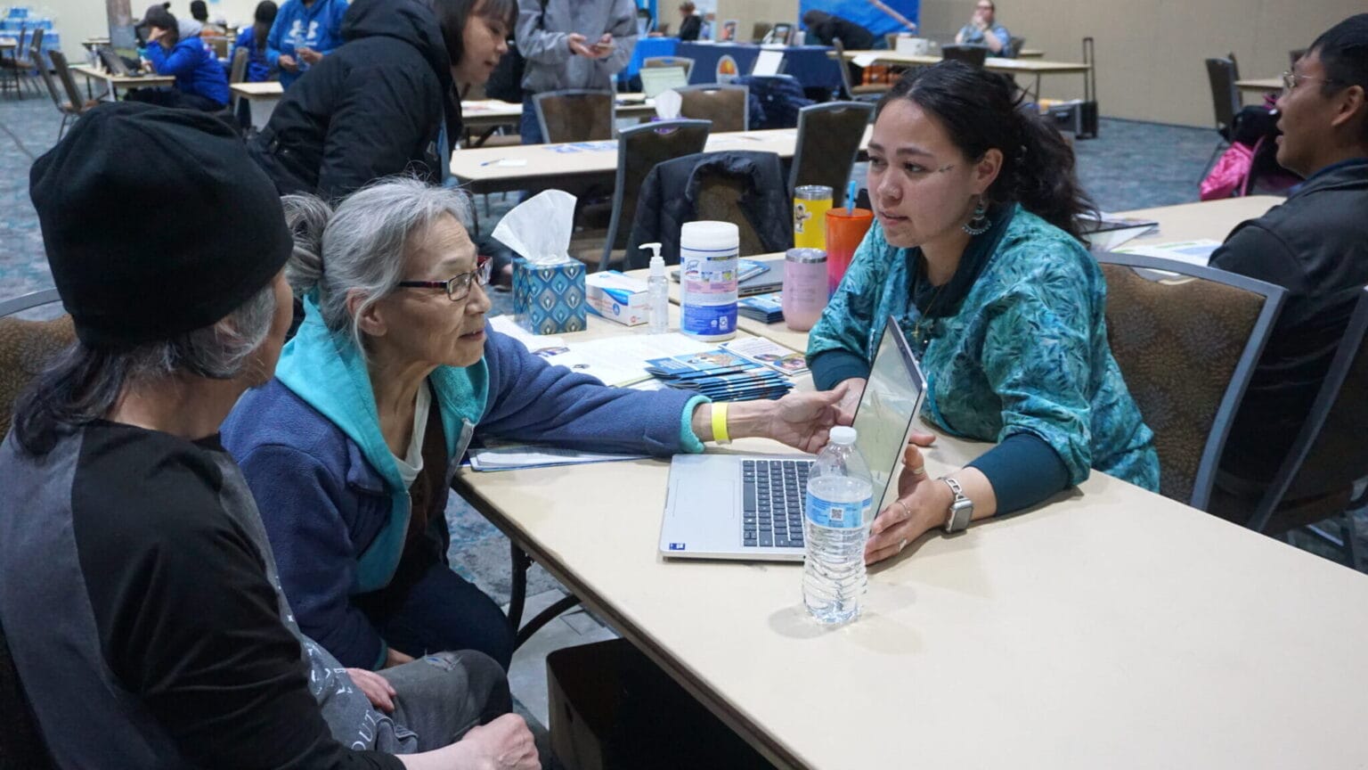Cut off from their jobs at home, Alaska typhoon evacuees have altern...