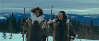 A still from the screen adaptation of Velma Wallis' 1993 novel, "Two Old Women."