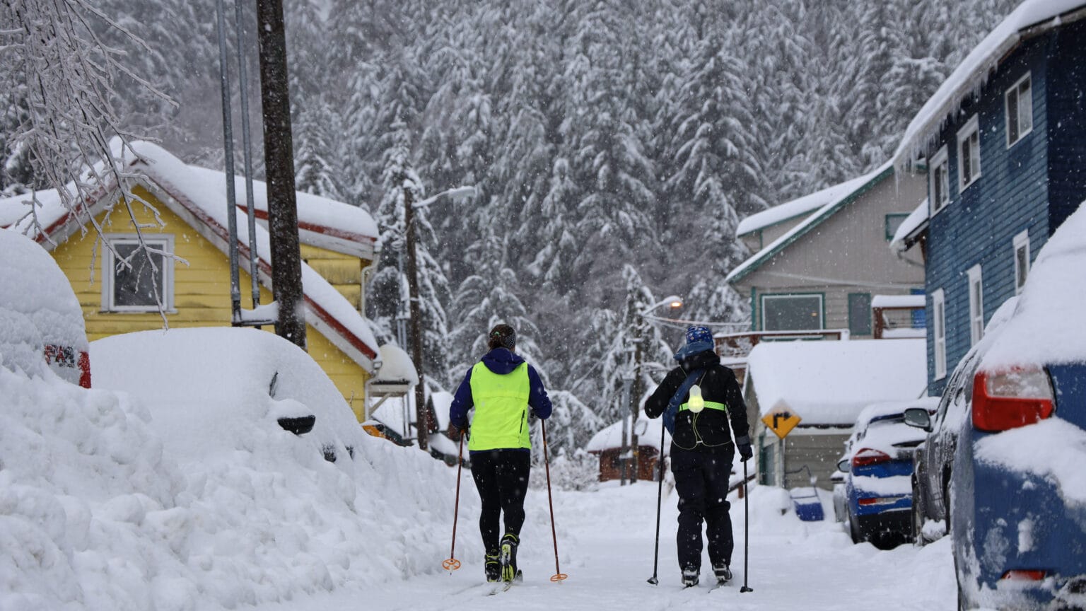 Heavy snow and freezing rain buries Juneau ahead of the new year