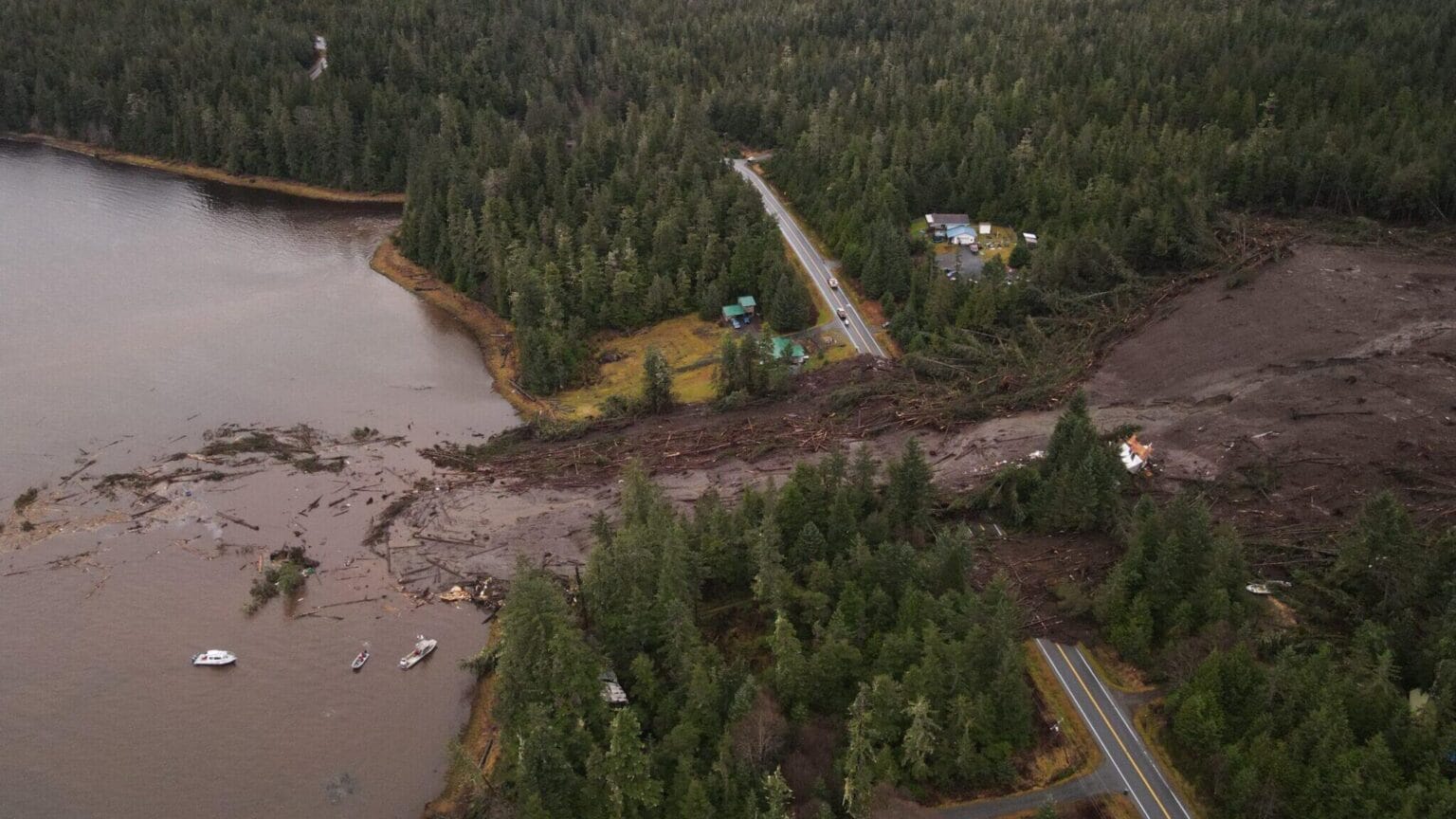 Scientists confirm climate change is making destructive landslides more frequent across Alaska — especially in Southeast