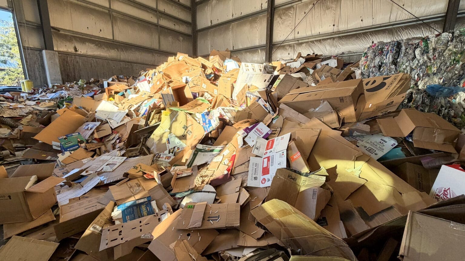 It could be weeks before Juneau residents can recycle again