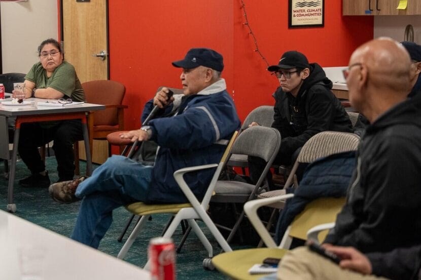 people at a meeting