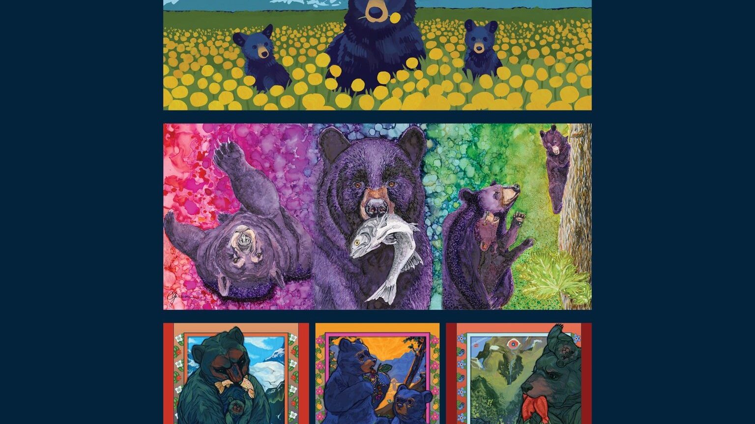 Voting is open for bear-resistant trash can art destined for downtown Juneau