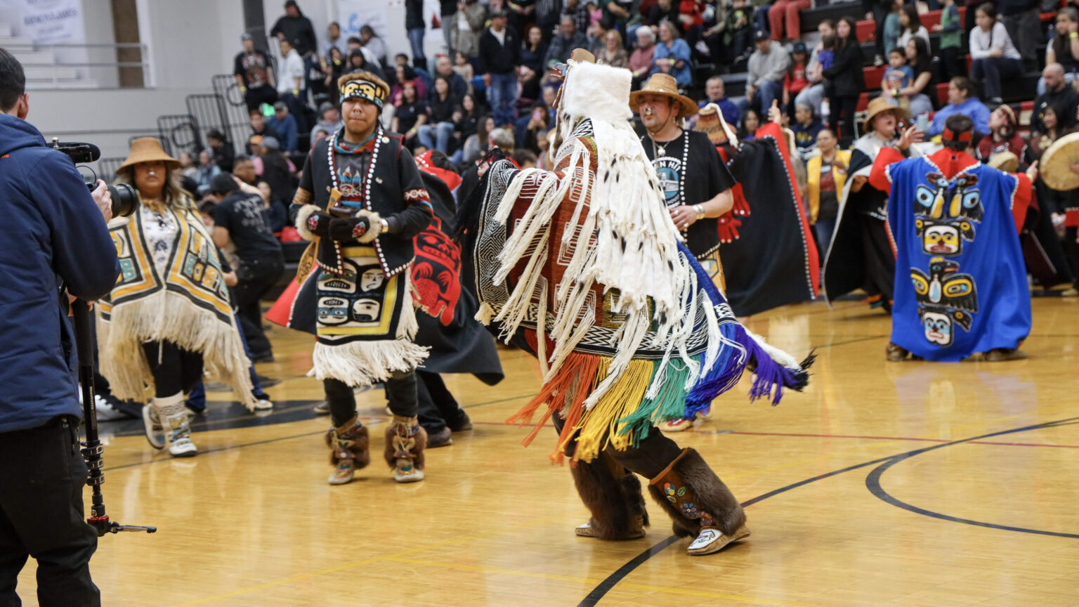 Ravenstail robe made by Juneau youth has its coming out party