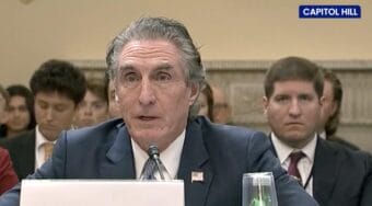 Interior Secretary Doug Burgum testified before a U.S. House panel in June 2025.