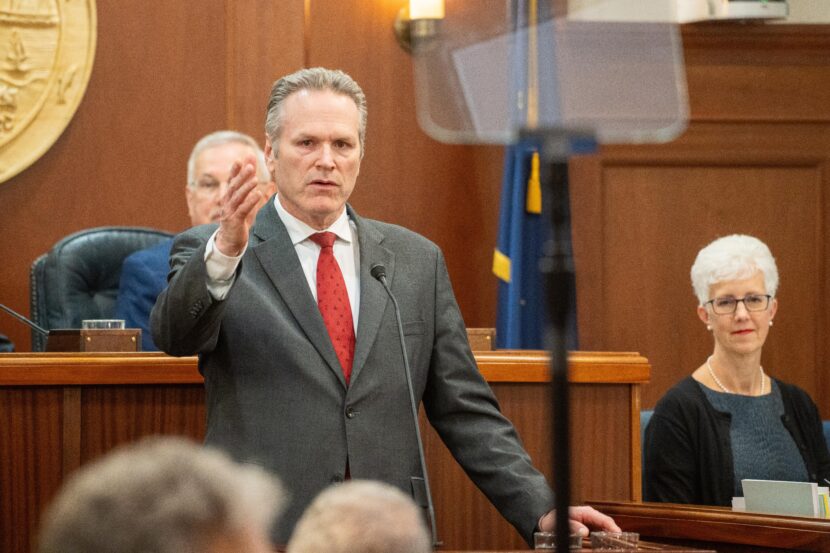 Gov. Dunleavy signs closely watched $450 million fast-track budget bill