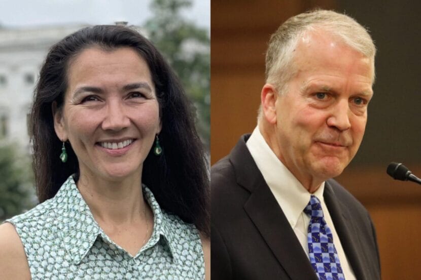 Mary Peltola and Dan Sullivan.