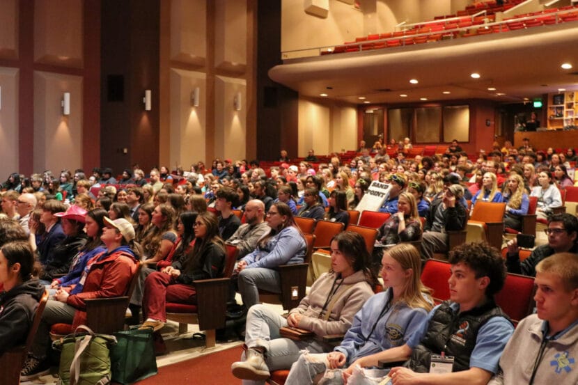 Student delegates from across the state gather in Juneau to learn about leadership