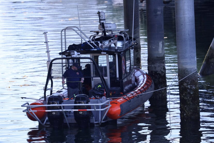 Divers search for missing Juneau man in Gastineau channel nearly a year after disappearance