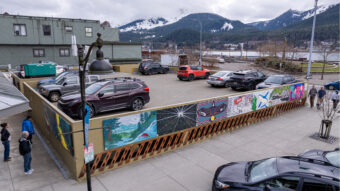 Marine View Mural Project on First Friday, May 1, 2026 (Photo courtesy of Picture This)