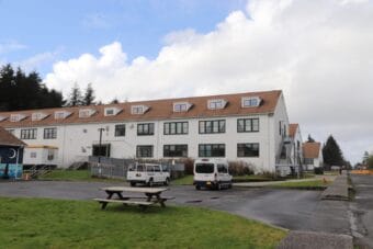 Mt Edgecumbe High School student dormitories are seen on Oct. 6, 2025.