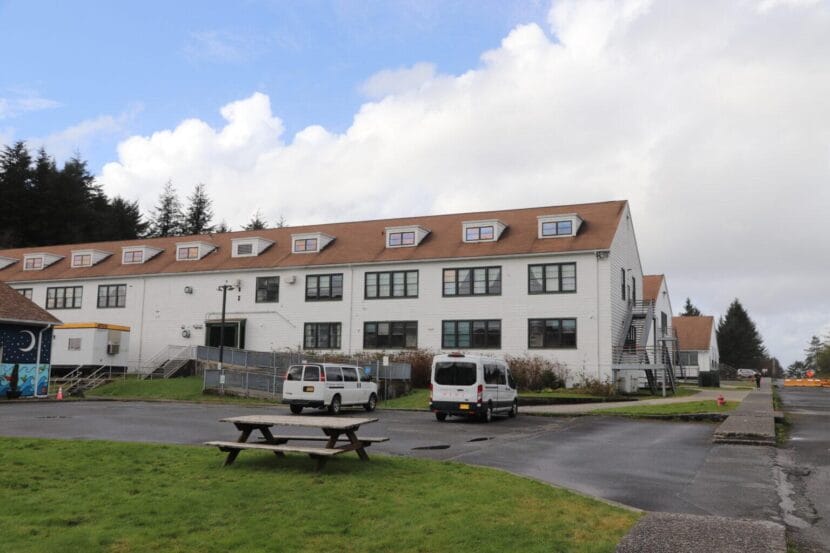 Mt Edgecumbe High School student dormitories are seen on Oct. 6, 2025.