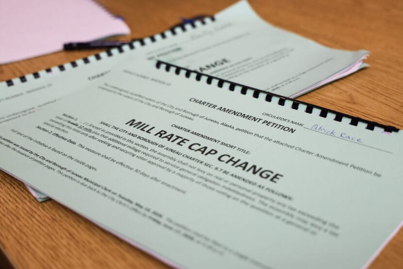 Citizen ballot proposition to reverse property tax cap change certified by city clerk
