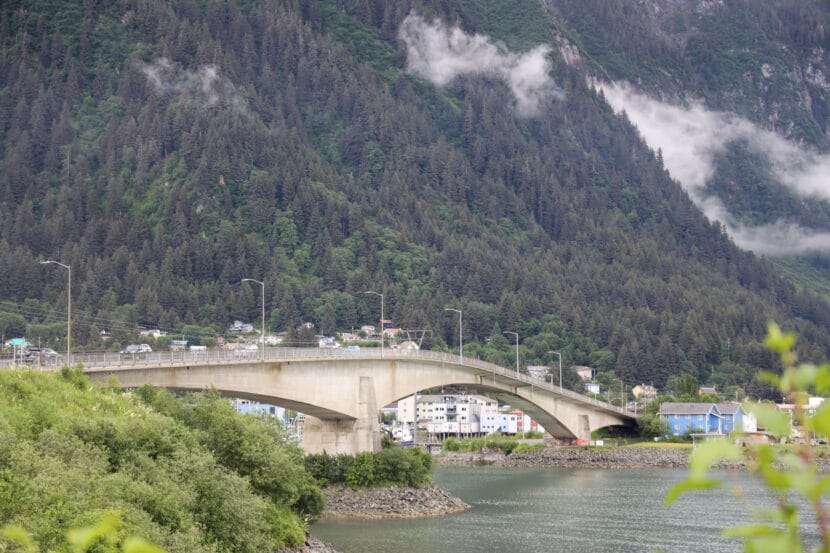 Skateboarder hit by vehicle near Juneau-Douglas Bridge