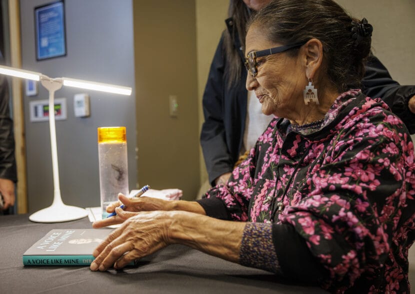 Deb Haaland visits Juneau to promote her new book