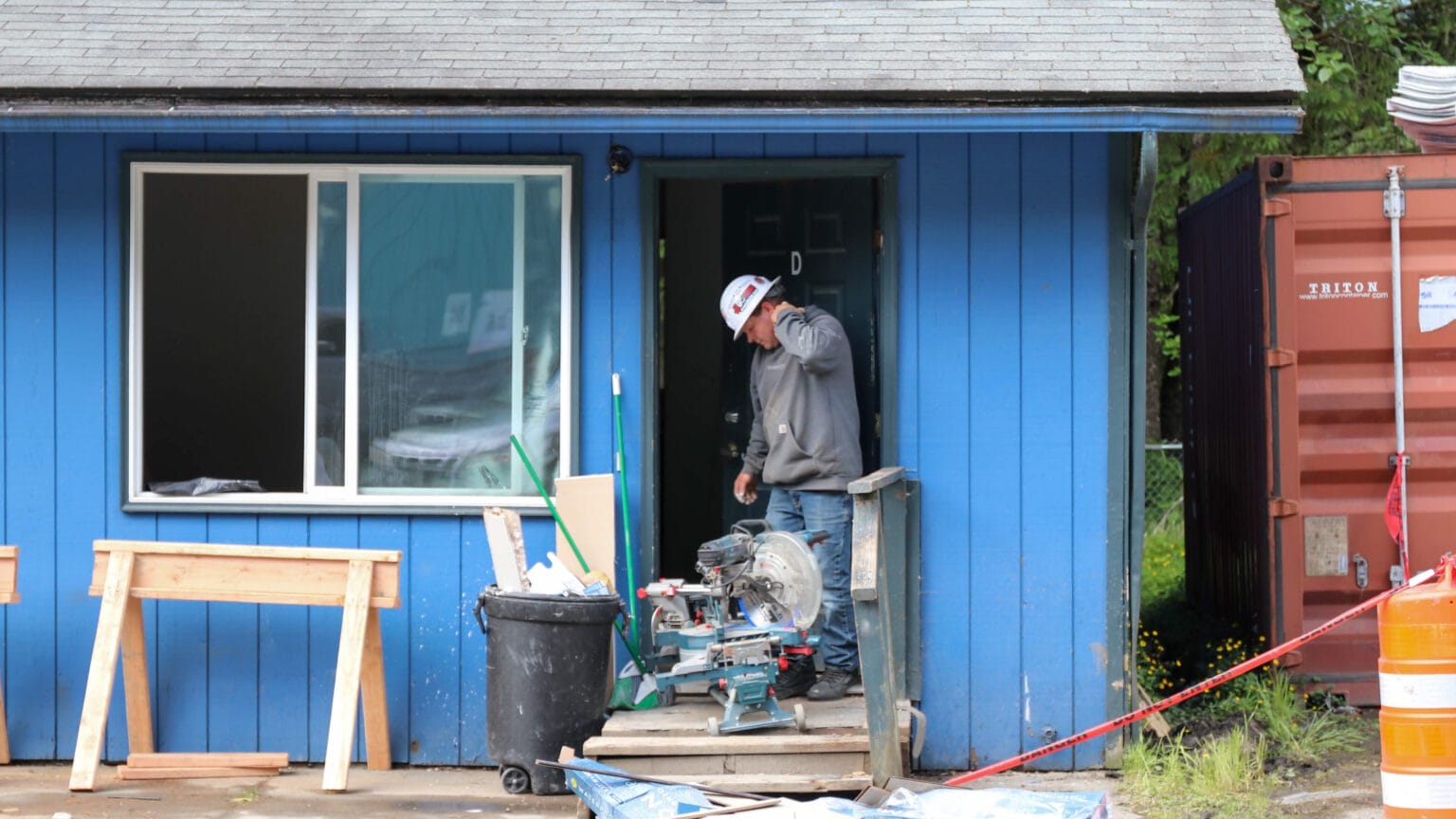 Juneau residents temporarily relocated during affordable housing renovations