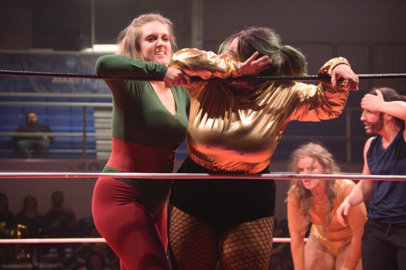 A women’s pro wrestling troupe in Fairbanks rings in a decade of bruises and bodyslams