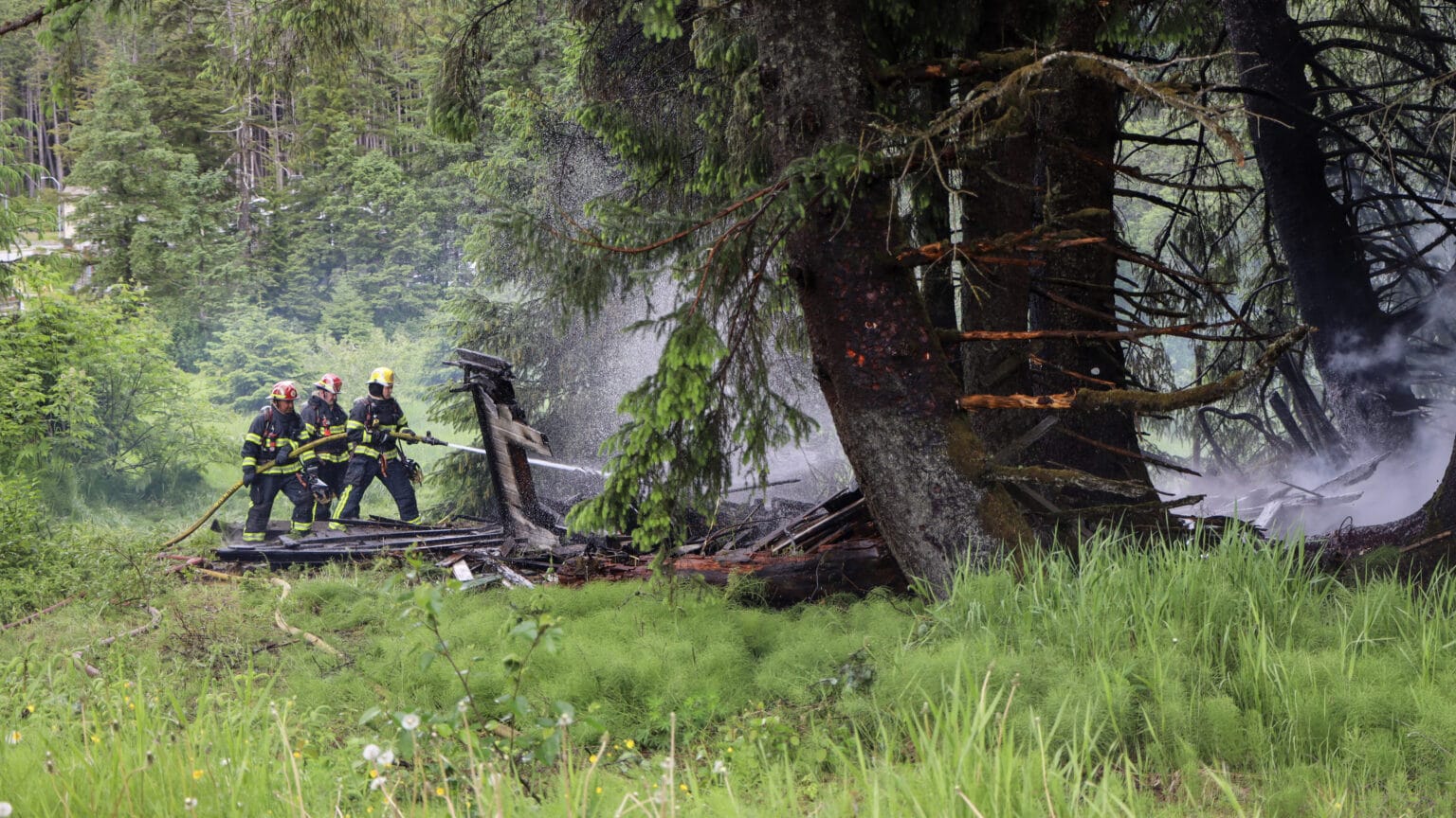 A Juneau landmark that burned down in June has been a decades-long, international mystery to one man
