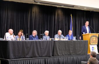 Six candidates for Alaska governor and lieutenant governor participated in a debate on education hosted by the Alaska Superintendents Association in Juneau on July 30, 2026.