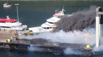 Whittier’s new $80M dock considered total loss after fire