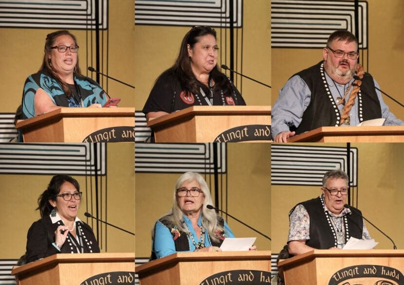 Candidates for President and First VP of Tlingit and Haida speak ahead of vote
