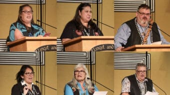 Candidates for President and First VP of Tlingit and Haida speak ahead of vote