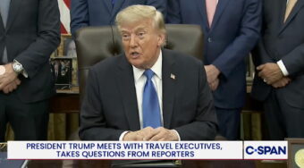 Trump at desk