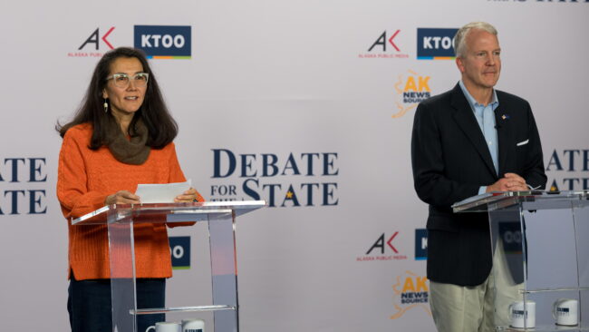 Sullivan, Peltola trade verbal blows, accuse the other of lying during ‘Debate for the State’