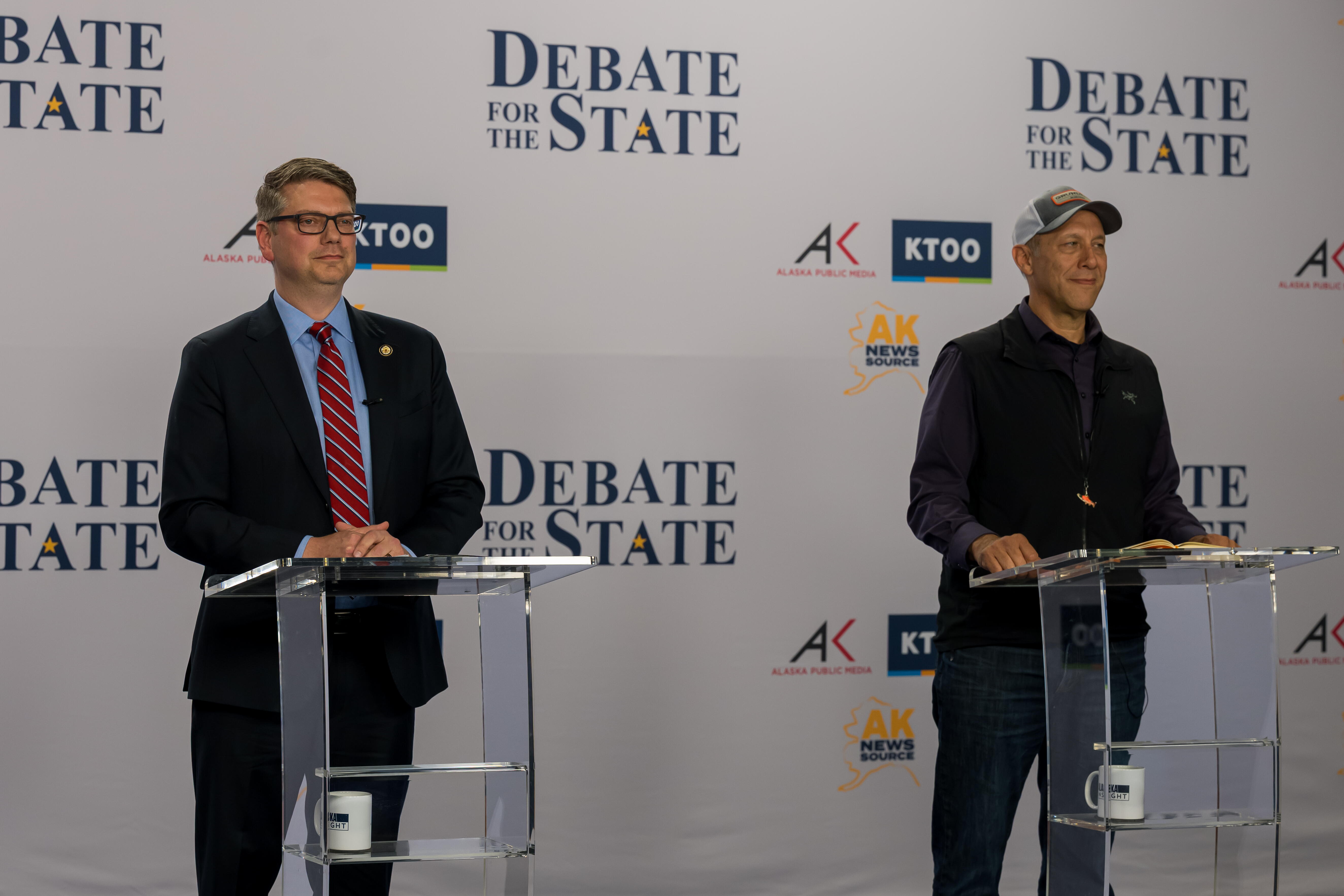 Begich and Hill spar over affordability, healthcare and each other’s records in Debate for the State